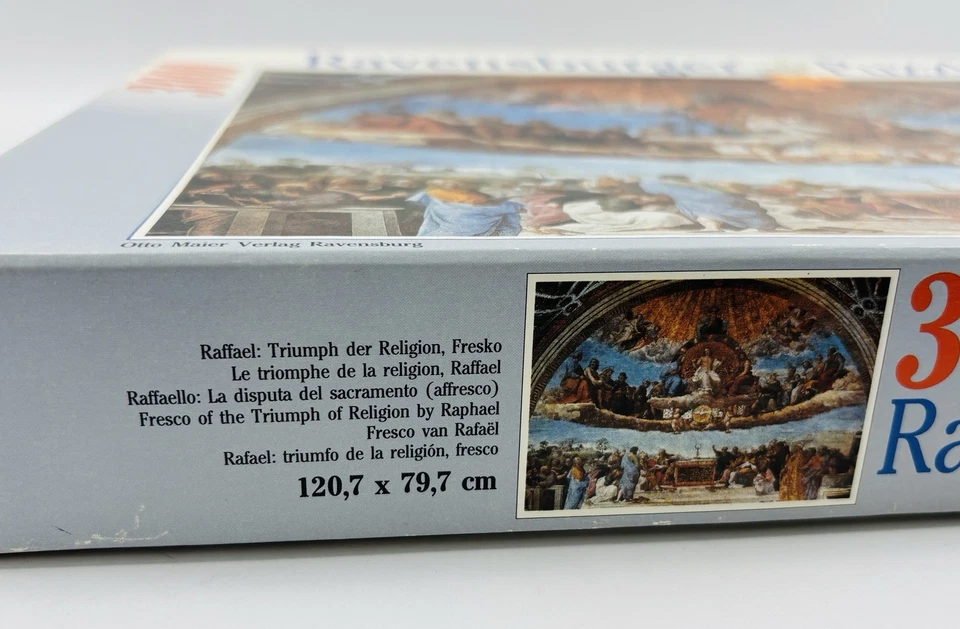 Rompecabezas Ravensburger 3000 piezas de la disputa del Santo Sacramento Foto 4 de 4