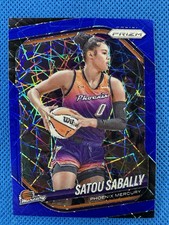 2025 #4 Satou Sabally Panini Prizm Blue Velocity Prizm Mercury