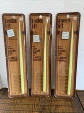 Vintage All American Lovelee Lift Combs Sealed 8.5" Hair Styling Tools