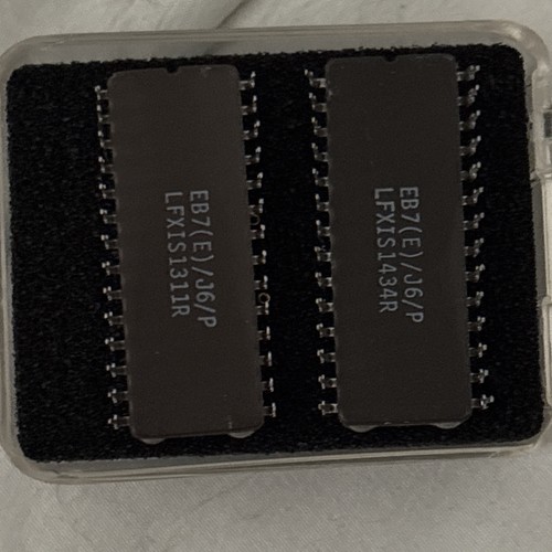 2 Pieces: NMC27C256Q, NMC27P128Q, CMOS EPROMs, by National Semiconductor - Picture 2 of 2