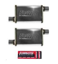 Flowmaster 409S  2.5" Offset In/Out FlowFX Car Exhaust Muffler 71236-2-S