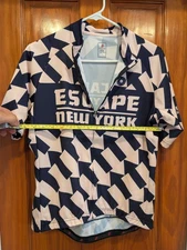 Hincapie Ostroy Designed Escape New York Cycling Jersey Mens Large
