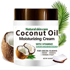 Coconut Oil Cream. Spa size 10.5 oz Moisturizing for... 