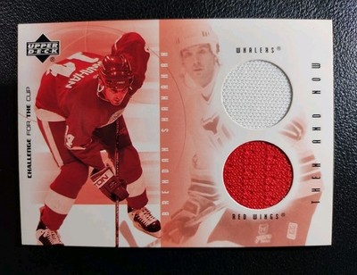 2002 Brendan Shanahan Upper Deck Then and Now Challenge for the Cup Game Used |