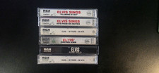 Lot of 6 Elvis Presley cassette Tapes Rock  n  Roll Vintage Music Collection