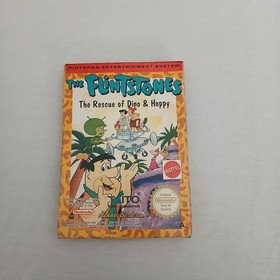 THE FLINTSTONES RESCUE DINO & HOPPY NES NINTENDO CIB (GRADE A) Mattel AUS PAL A