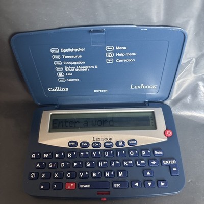 LEXIBOOK Collins DC753EN Electronic Pocket Spellchecker etc