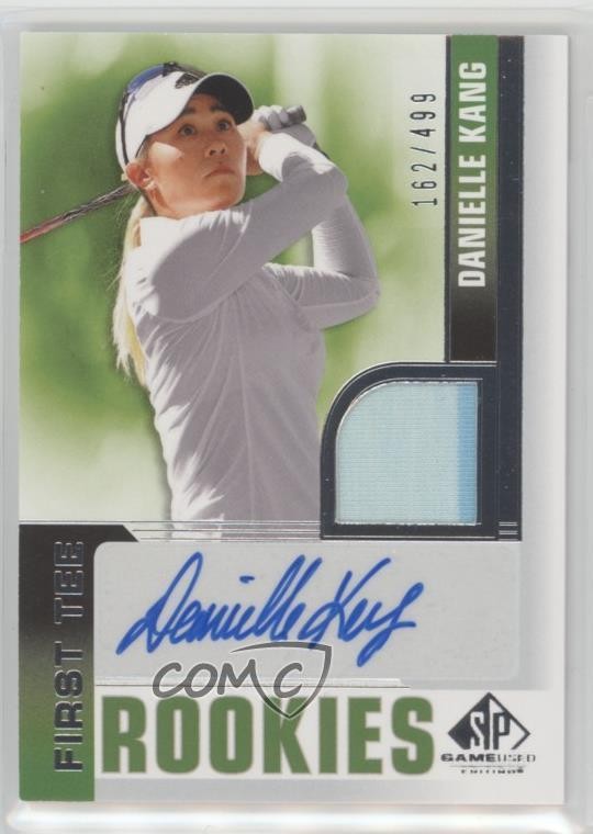 2021 SP Game Used Edition First Tee Rookies Level 1 /499 Danielle Kang Auto ry5