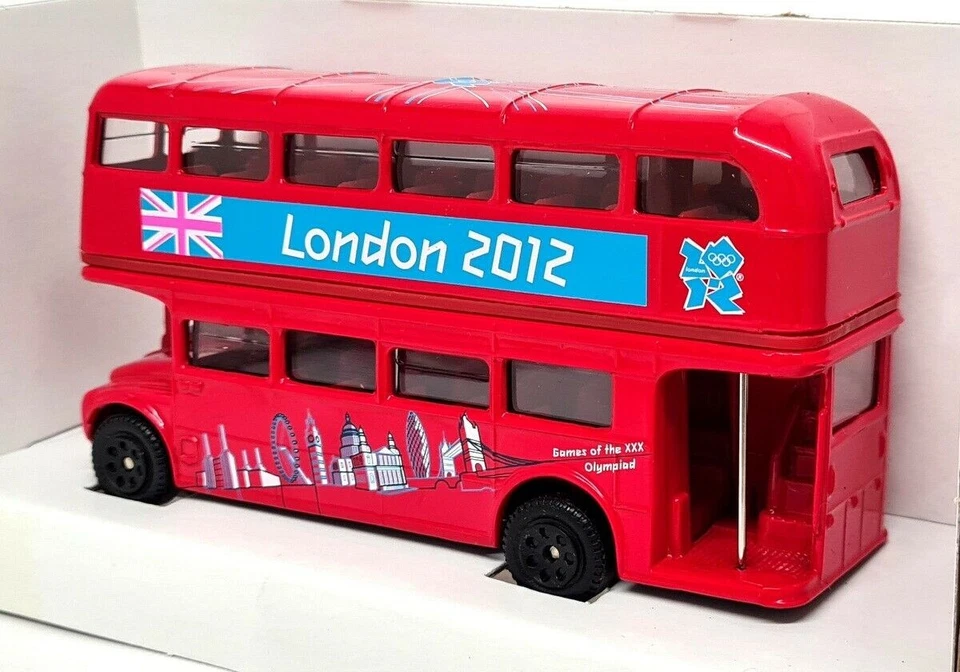 Corgi 12cms TY82319 Classic Routemaster 2012 London Olympics Diecast Model Bus - Image 3 of 3