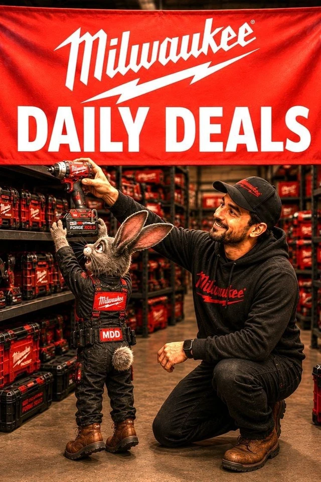 Milwaukee Daily Deals: 9/2 - Milwaukee Tools & Much More: Hosted by Rabbit