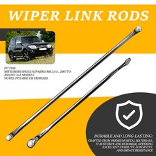Pair Wiper Linkage Push Rods fits Mitsubishi Shogun Pajero 2007-2021 Mk3 MK4 MK5