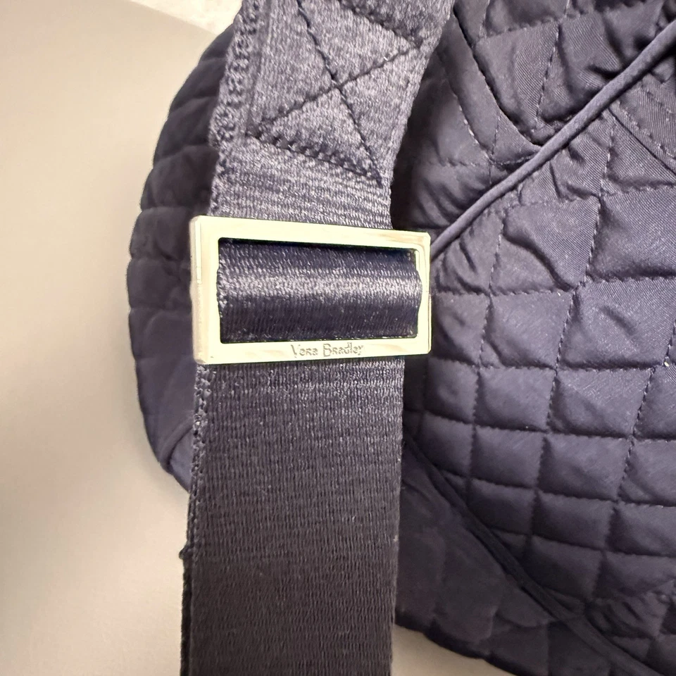 Bolso de viaje Vera Bradley Weekender (retirado) clásico azul marino Foto 4 de 4