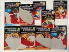 Vintage Transformers Cardback Lot X9 Autobots Bumblebee Cosmos Lightspeed Guzzle