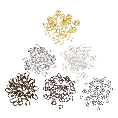100 Stck. Schleife Draht Kordel Schutz Faden Perlen Schnur für Schmuck Herstellung Charms