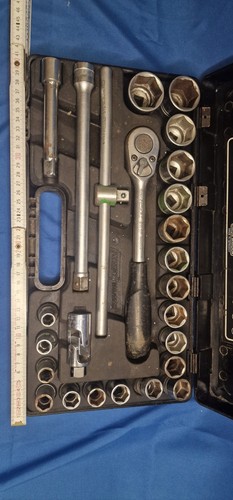 HAZET 900 Steckschlüssel-Satz – 1/2" Zoll – Chrom-Vanadium – Made in Germany - Afbeelding 7 van 13