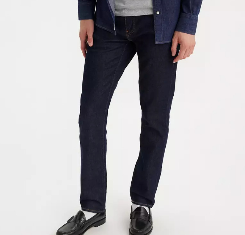 Levi's® Premium 511™ Slim Fit Men's Jeans, Midnight Rinse - Dark Wash - Stre thumbnail 5