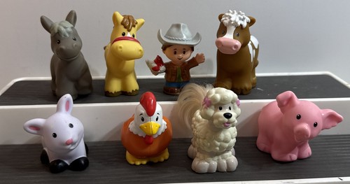 Fisher-Price Little People Bauern & Bauernhoftiere Figuren 8 Stück #2