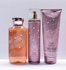 Bath  Body Works PINK SUEDE Fragrance Mist, Body Wash and Body cream 3 pcs 