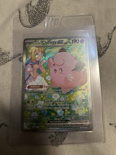 Pokemon Card - Lillie's Clefairy ex Journey Together 184/159 Illustration Rare