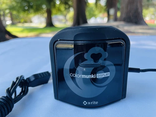 X-Rite ColorMunki Display Ergonomic Monitor Calibration Device No Software