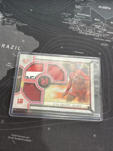 2018-19 Topps Museum Bundesliga - Triple Relic Patch Jean-Philippe Gbamin