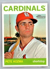Pete Kozma 2013 Topps Heritage St. Louis Cardinals #409