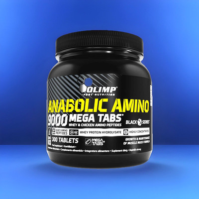 (68,00 /kg)Olimp Anabolic Amino 9000 Mega Tabs (300 Tabs Inhalt)
