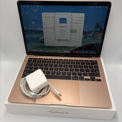 Apple MacBook Air 13 in 2020 Gold/Apple M1 3.2 GHz, 512 GB 8 GB Excellent - Q6LC