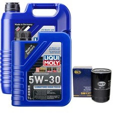 Motoröl Set High Tech 5W-30 LIQUI MOLY 6 Liter + Ölfilter für Ford Mazda CX-9