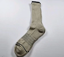 Bombas Merino Wool Blend Midweight Crew Socks Size L (Men's 9.5-13, Wo 11-13)