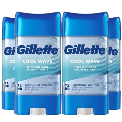 Clinical Strength Antiperspirant Deodorant 3.8 Ounce Pack of 4 Gillette 72hr