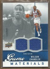 2009-10 Upper Deck Game Materials #GJWC Wilson Chandler Jersey /545 BSK