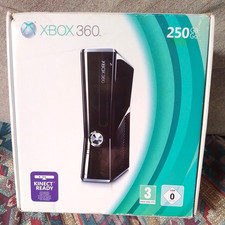 Microsoft Xbox 360 250GB (Model 1439) Boxed - Working See Details.
