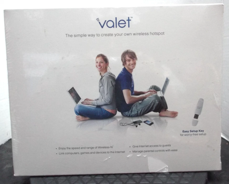 New Sealed Cisco Valet M10 300 Mbps 4-Port 10/100 Wireless N Router - Image 2 of 4