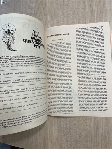 FOOM MAGAZIN 5 NM 1974 WEISSE PGS KIRBY BEN GRIMM BUCKLER DEATHLOK MARVELMANIA - Bild 7 von 16