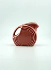Vintage Fiestaware Rose Mini Disk Pitcher Creamer 3.25"