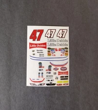2008 Custom Marcos Ambrose #47 Little Debbie 1/64 Peel & Stick Decals