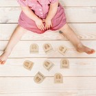  16 Stück Etiketten für Spielzeug-Aufbewahrungsboxen, Holzbehälter-Etiketten,