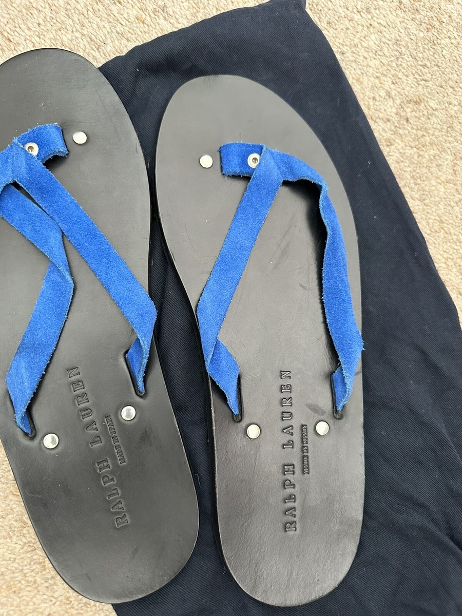 Polo Ralph Lauren Spain Paxhill Suede Flip Flops Sandals Shoes Mens Size 8 Polo Ralph Lauren | Shoes | Polo Ralph Lauren Spain Paxhill  main image 4