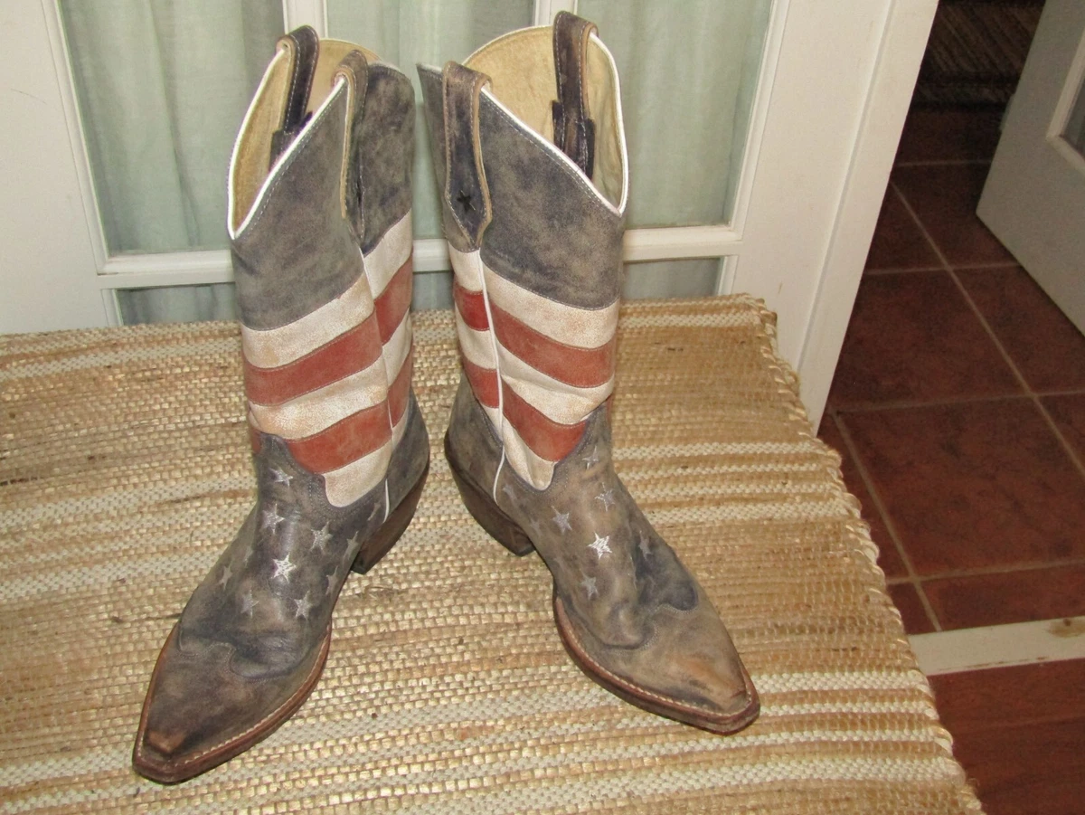 Roper women's american flag boots cheap