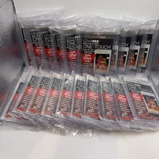 Ultra Pro One-Touch Magnetic Card Holder 35pt Point GOLD ROOKIE - Lot of 20