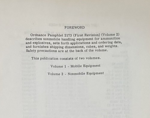 Rare 3 Catalogs Of Handling Equipment For Weapons Ammunition Explosives US Navy - Bild 8 von 14