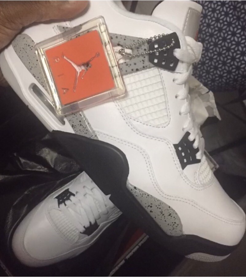 NIKE AIR Jordan Retro 4 OG White Cement OG 4 2016 Size 9.5 DEADSTOCK! 691daa NIKE AIR Jordan Retro 4 OG White Cement OG 4 2016 Size 9.5 DEADSTOCK! 691daa