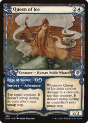 Queen of Ice (Showcase) 285 Throne of Eldraine