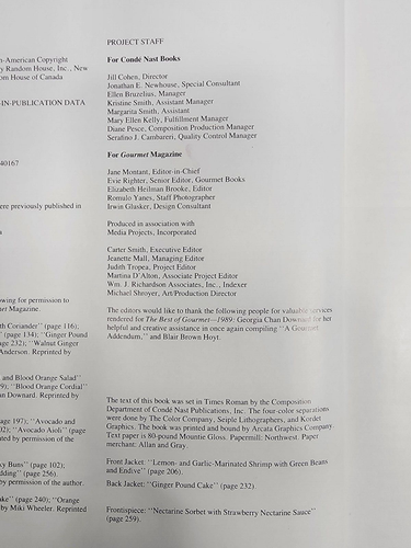 The Best of Gourmet Cookbook 1989 Edition - Imagen 8 de 9