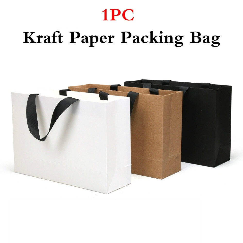 X Kraft Carta Imballaggio Borsa Con Maniglia Negozio Regalo