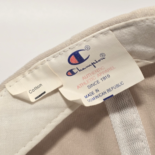 🧢 Vintage Champion Coast Guard Academy Hat – Beige & Navy Adjustable Cap - Picture 7 of 9