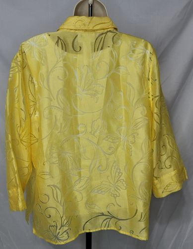 Blusa de 2 piezas Alfred Dunner con collar talla pequeña grande - Imagen 3 de 3