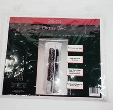 Tuscany Collection 15" Deep Dress Bag Breathable, Dust & Water Resistant 54" L