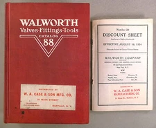 Walworth CATALOG #88 - 1930 -- plumbing valves, fittings, tools ~~ 750 pages
